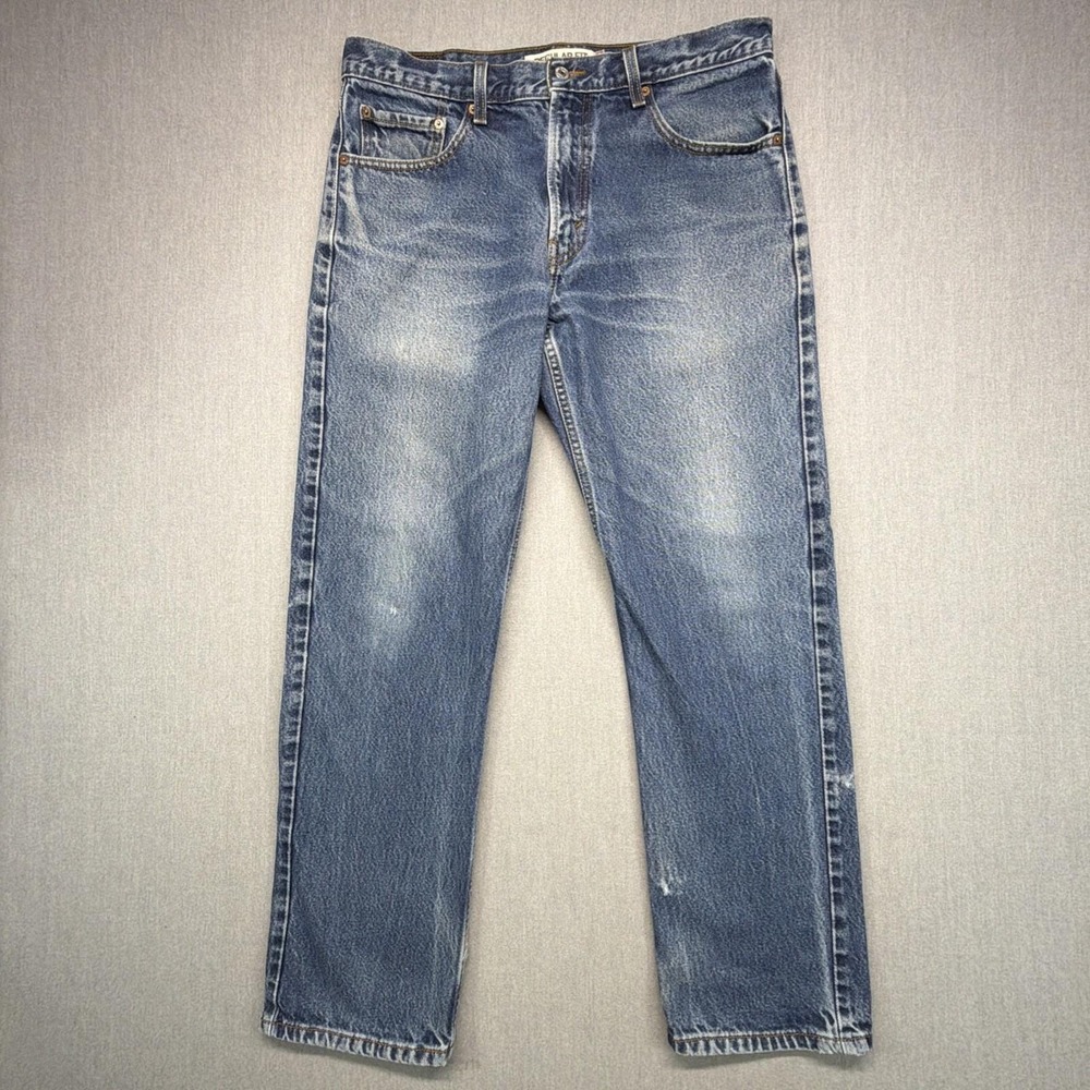 Vintage Levis 505 Jeans Mens‎ 34x32 (Fits 36x30) Medium Wash Perfect Fade Y2K